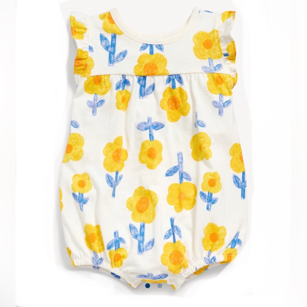 NWT Floral Onesie